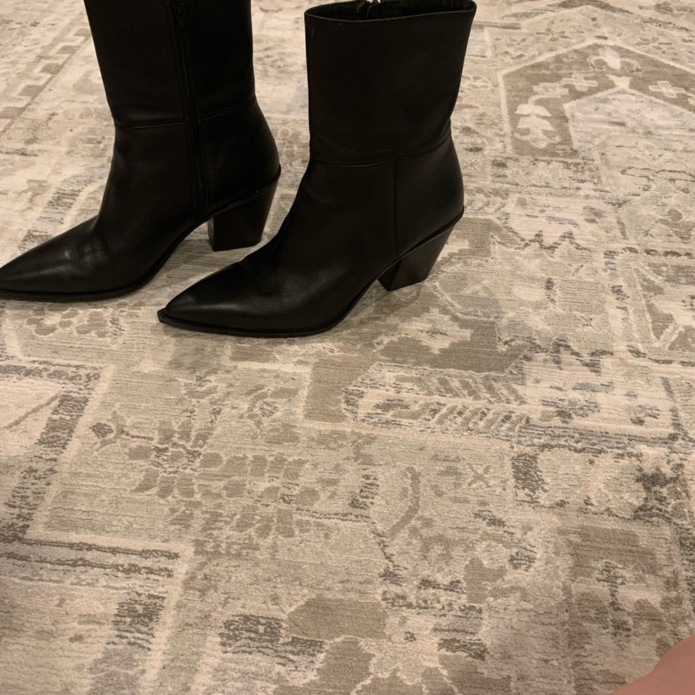Zara Black Women's Ankle Boots - Picture 5 of 12
